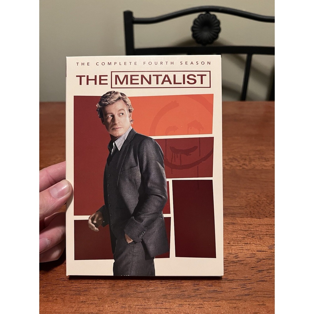 The Mentalist The Complete Fourth Season DVD 5-Disc‎ Set Simon Baker 2012